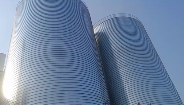 晋源2座混凝土高架卷板仓