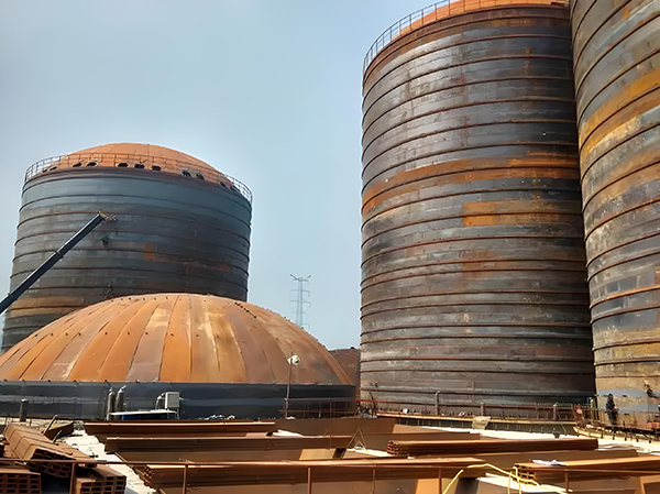 晋源焦粉钢板仓